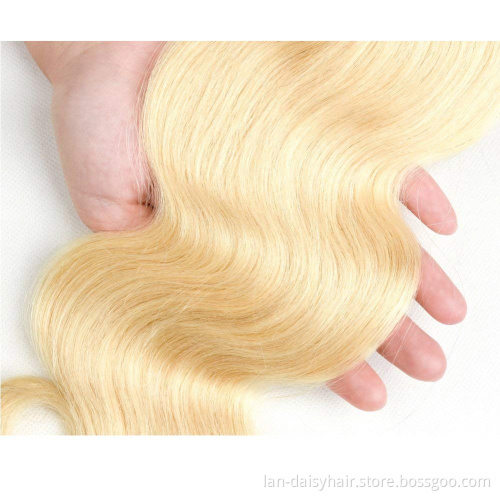 Blonde Bundles 613 Peruvian Hair Body Wave Bundles In Wholesale Deals 100% Human Hair For Woman Remy Hair Extension
